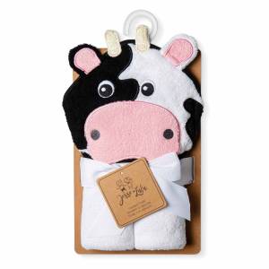 100% cotton hooded towel - Cow 30"x30"