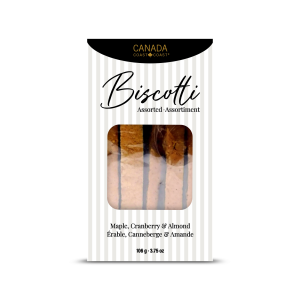 Canada Coast to Coast Assorted biscotti box 106 gr., 12/cs