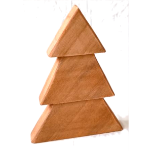 Brown wood 3 tier tree 10"
8"x1.5X'10"
