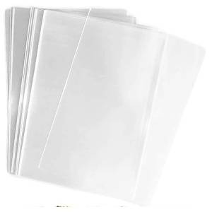 3.5"x15" - Clear Cellophane bags - 30 micron (1.2 mil) - 100 bags/bundle