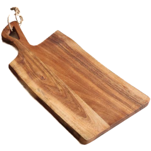 Acacia wood live edge board 22"x8"x0.6"