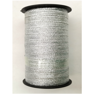 GL50SL1/4 - Metallic glitter Ribbon 6 mm wide (1/4") - 50 Ya