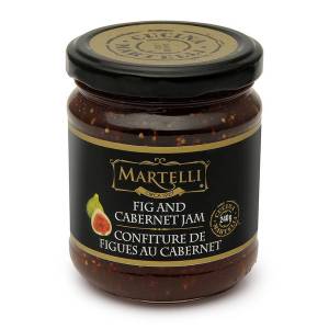 876131005784/ Martelli Fig & Cabernet Jam 240 ml., 6/cs