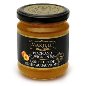 876131005791/ Martelli Peach and Sauvignon jam 240 ml., 6/cs