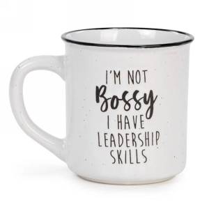 Ceramic Mug - I'm not bossy... 3.5"x4.5"H