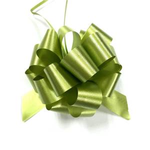 PB5SM - 5" Matte Pull Bows - 50 bows/case - Spring Moss