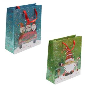 Gnomes paper gift bags - 2 styles
10.2"x12"