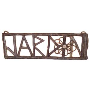 Twig JARDIN Sign 26"x9"H (min 2)
