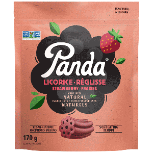 Panda soft Strawberry Licorice 170 gr., 8/cs