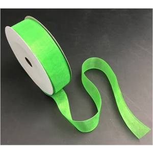 RGNZ100GR - Organza Ribbon - 100 yards - Green