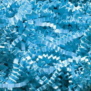 SH01BL1 - 1 lb Crinkle Cut - Baby Blue (2 lbs/bag)