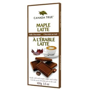 Canada True Maple Latte Milk Chocolate Bar 100gr.