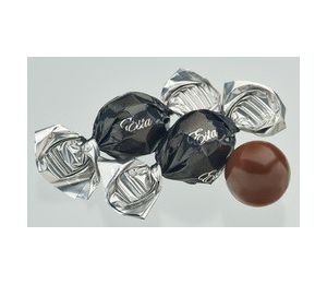 Dark Chocolate Esta Truffles 1Kg. (2.2 lb.) bag about 95 pcs per Kg. wholesale gourmet bulk chocolate