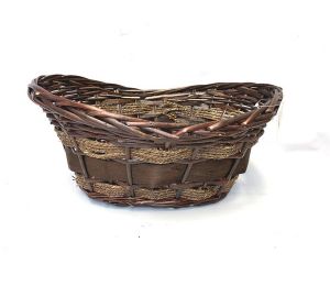  chipwood and seagrass basket 15