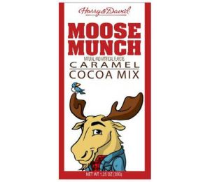Harry & David's Moose Munch caramel cocoa mix 35 gr., 20/cs