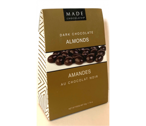 Made Chocolates - Dark chocolate Almonds 50 gr.